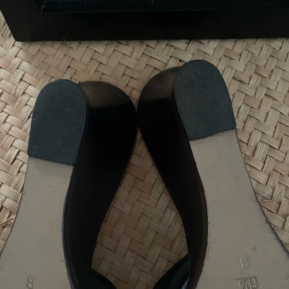 Coach Black Slides with Signature Brass Hardware - Picture 8 of 16